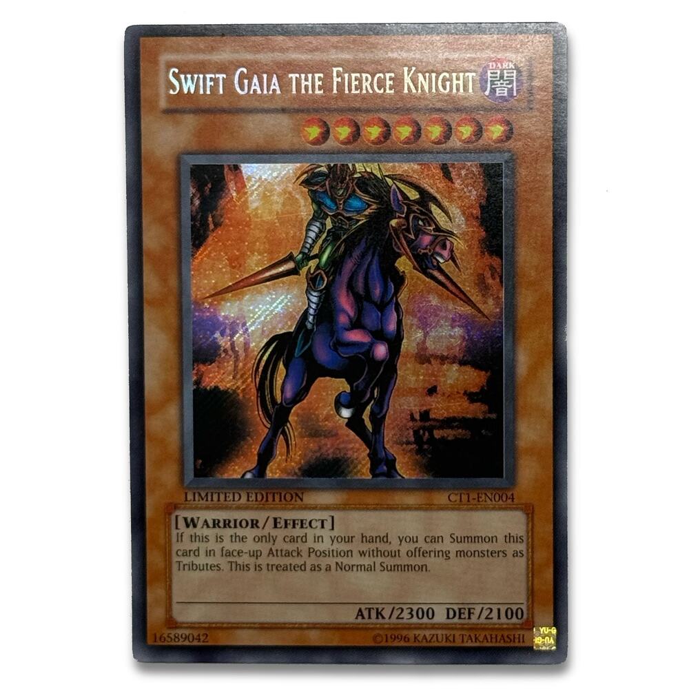 Swift Gaia the Fierce Knight CT1-EN004 Limited Edition Yu-Gi-Oh